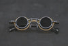 Rigards X ZIGGY CHEN joint work copper titanium aluminum detachable double-layer sunglasses RG1911 collection RG-RG1911CU-JINYINQHUI gold + silver frame transparent + light gray film